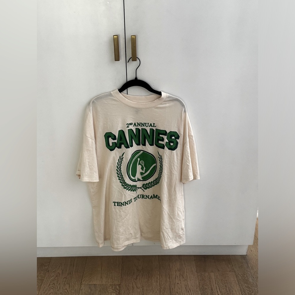M-2X Oversized Cannes Tennis Tee